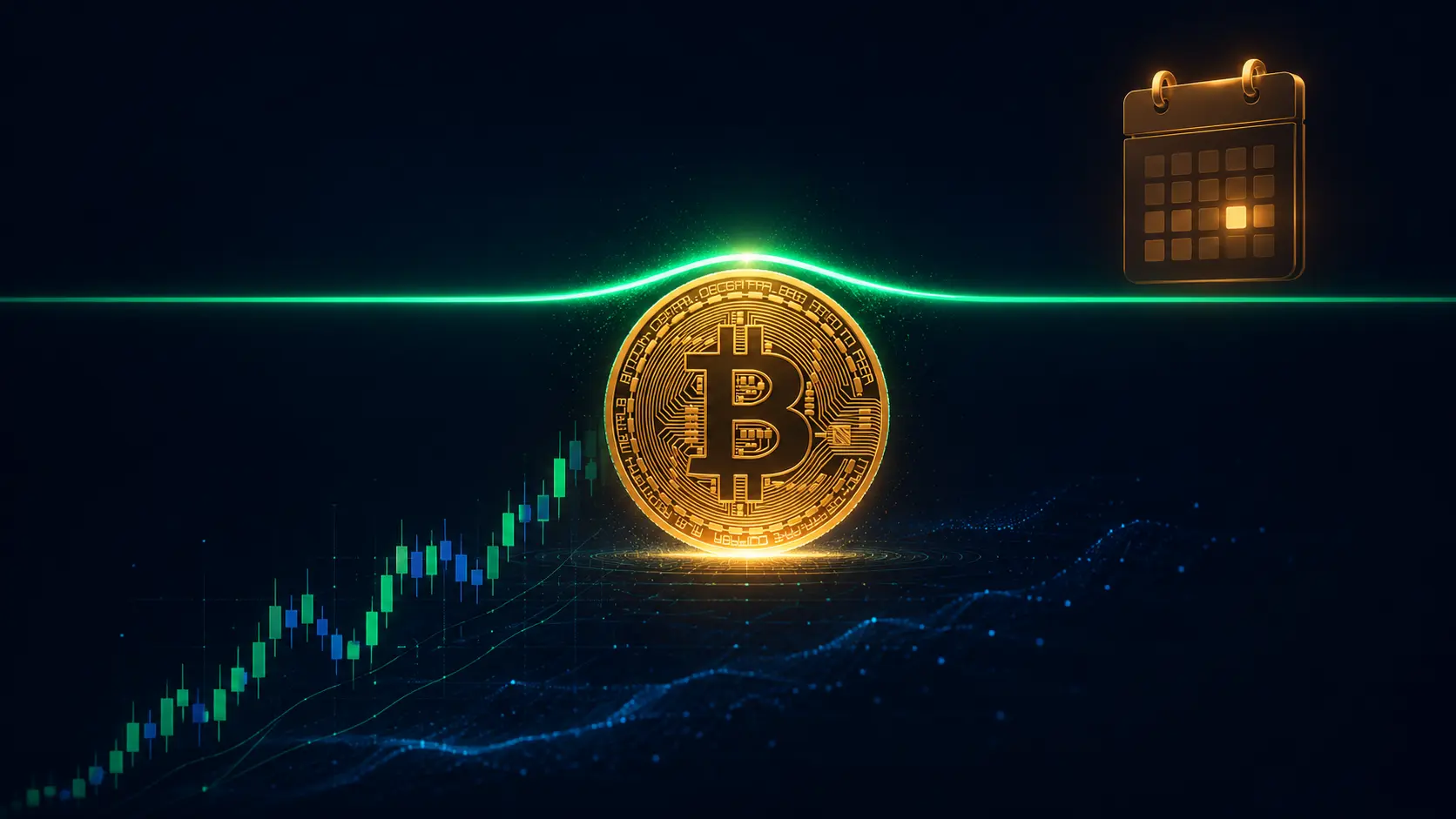 Bitcoin price consolidating below a key resistance line ahead of CPI week